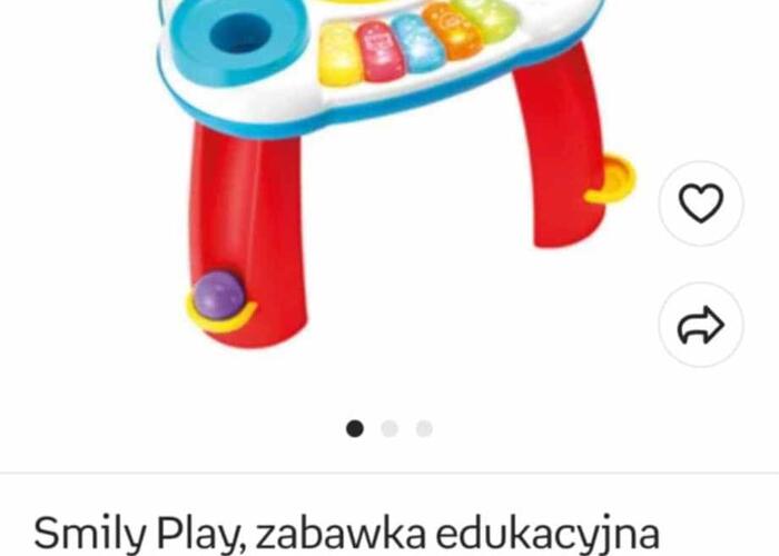 Grajewo ogłoszenia: Sprzedam stoliczek edukacyjny.